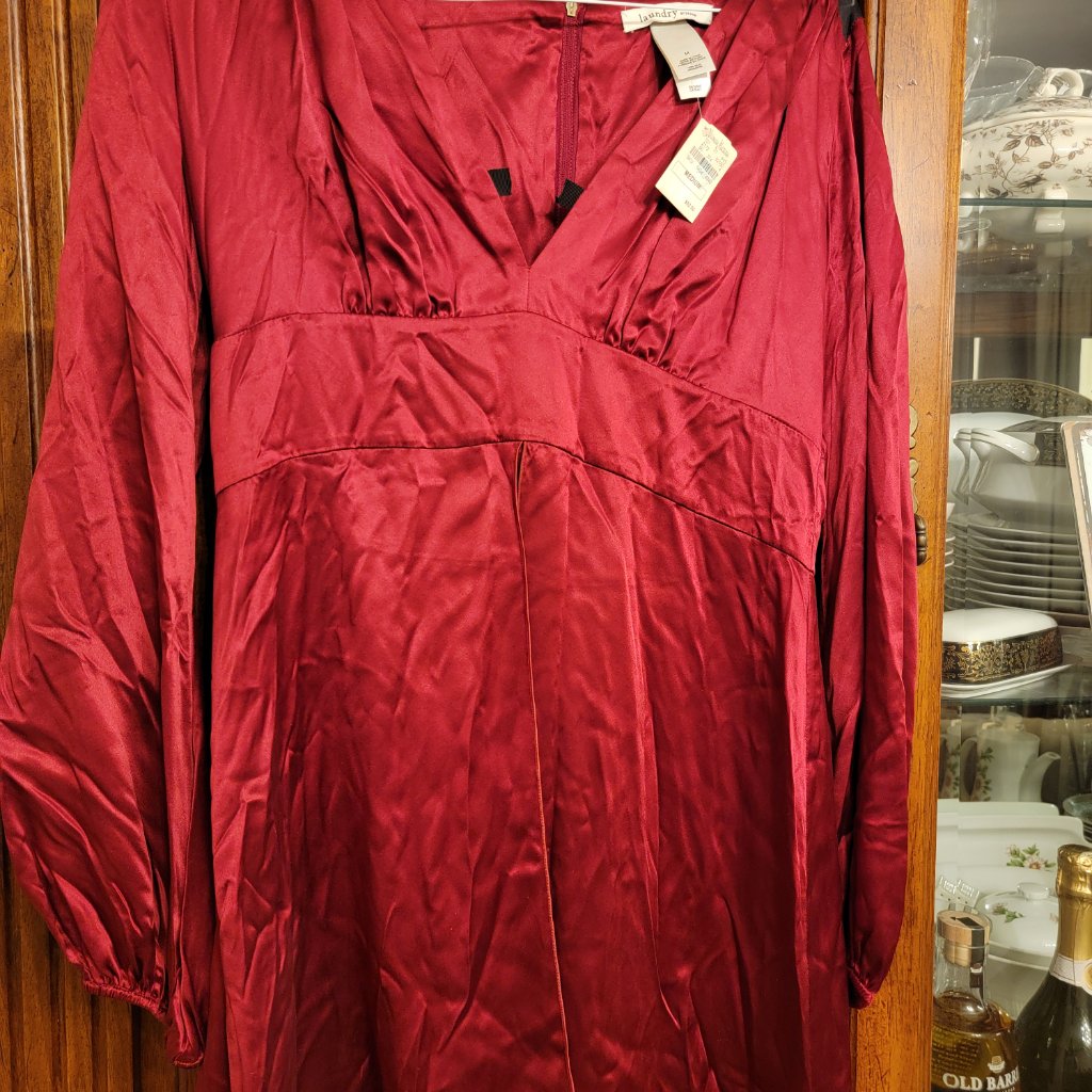 Nwt Laundry By Design 100% Silk Dress